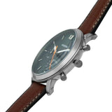 FOSSIL NEUTRA FS5902 BROWN LEATHER MEN WATCH