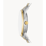 FOSSIL NEUTRA FS5906 TWO-TONE STAINLESS STEEL MEN WATCH