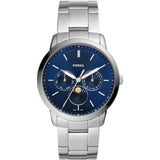FOSSIL FS5907 NEUTRA MINIMALIST MULTIFUNCTION STAINLESS STEEL MEN'S WATCH