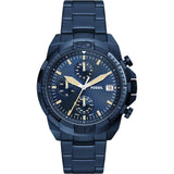 FOSSIL FS5916 BLUE CHRONOGRAPH STAINLESS STEEL MEN WATCH
