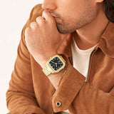 FOSSIL FS5932 GOLD STAINLESS STEEL MEN WATCH