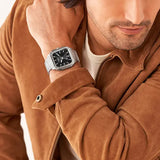 FOSSIL FS5933 SILVER STAINLESS STEEL MEN WATCH