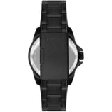 Fossil Black Dial And Stainless Steel Strap Men Watch FS5940