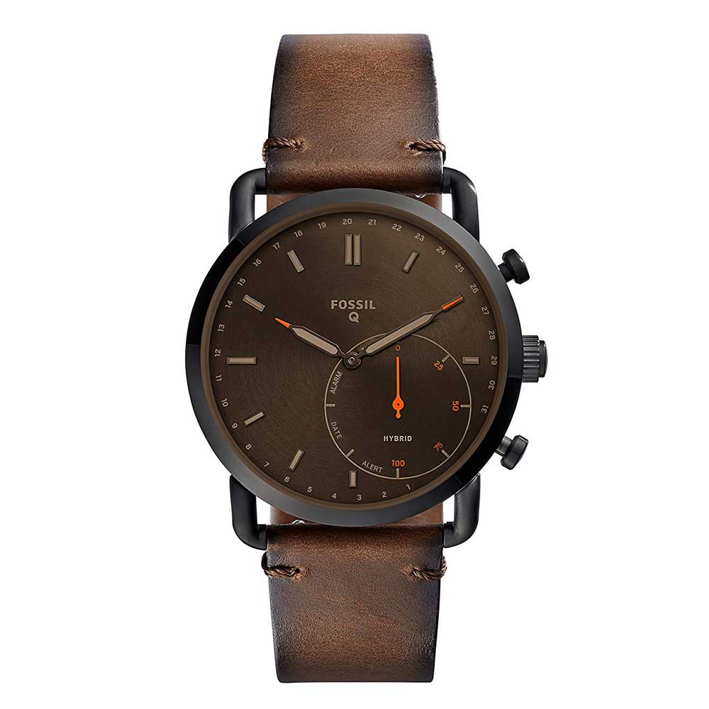 FOSSIL Q COMMUTER DIGITAL GUNMETAL STAINLESS STEEL FTW1149 HYBRID SMARTWATCH - H2 Hub Watches