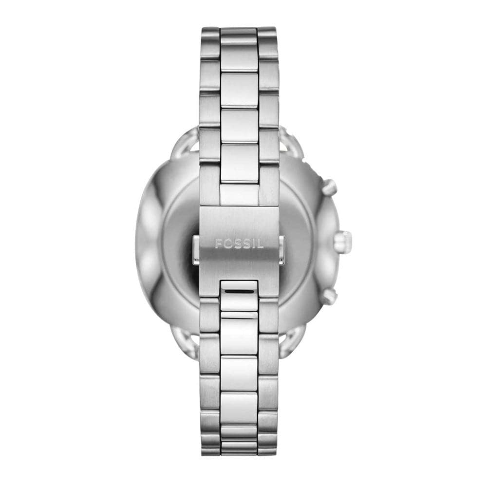 FOSSIL REFURBISHED Q ACCOMPLICE DIGITAL SILVER STAINLESS STEEL FTW1202 HYBRID SMARTWATCH - H2 Hub Watches