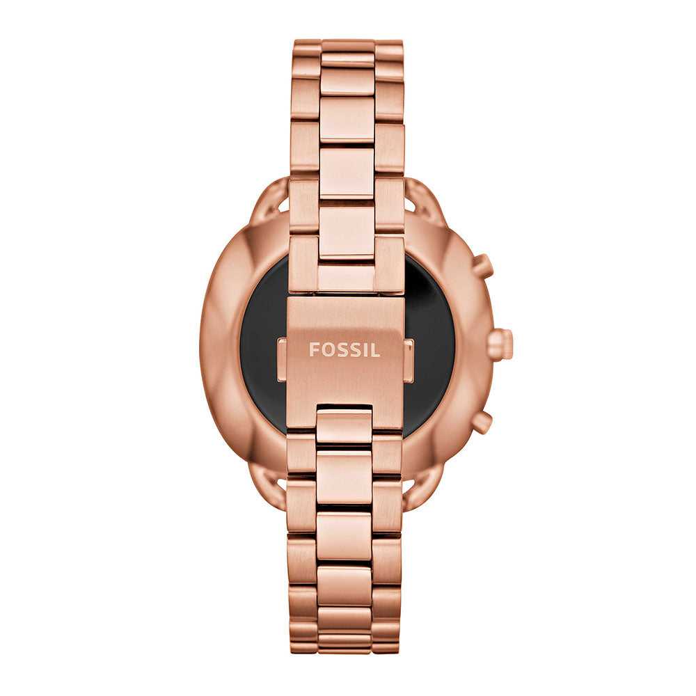 FOSSIL HYBRID SMARTWATCH Q ACCOMPLICE DIGITAL ROSE GOLD STAINLESS STEEL FTW1208 WOMEN'S WATCH - H2 Hub Watches