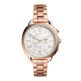 FOSSIL HYBRID SMARTWATCH Q ACCOMPLICE DIGITAL ROSE GOLD STAINLESS STEEL FTW1208 WOMEN'S WATCH - H2 Hub Watches