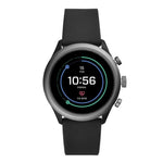 FOSSIL SPORT ALUMINIUM/NYLON FTW4019 BLACK SILICONE MEN'S SMARTWATCH - H2 Hub Watches