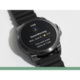 FOSSIL GEN 5E FTW4047 SMARTWATCH BLACK SILICONE MEN'S WATCH