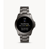 FOSSIL GEN 5E SMARTWATCH SMOKE STAINLESS STEEL FTW4049 MEN'S WATCH