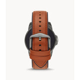 FOSSIL FTW4055 BROWN LEATHER UNISEX'S SMARTWATCH