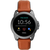 FOSSIL FTW4055 BROWN LEATHER UNISEX'S SMARTWATCH