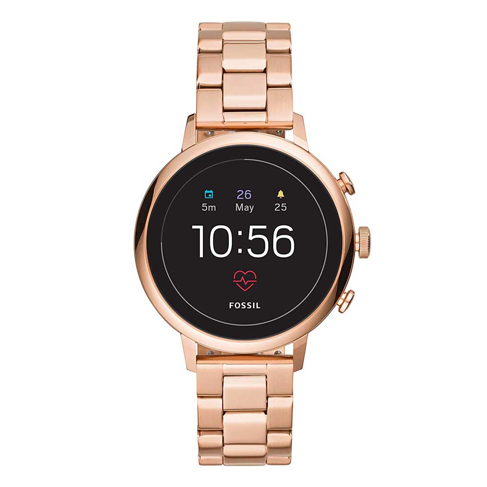 FOSSIL Q VENTURE GEN 4 DIGITAL ROSE GOLD STAINLESS STEEL FTW6018 SMARTWATCH - H2 Hub Watches