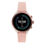 FOSSIL Q GEN 4 SPORT HEART RATE FTW6022 BLUSH SILICONE TOUCH SCREEN WOMEN SMARTWATCH - H2 Hub Watches