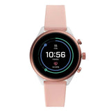FOSSIL Q GEN 4 SPORT HEART RATE FTW6022 BLUSH SILICONE TOUCH SCREEN WOMEN SMARTWATCH - H2 Hub Watches