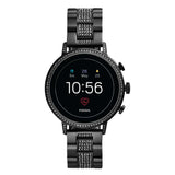 FOSSIL Q GEN 4 SPORT HEART RATE FTW6023 STAINLESS STEEL BLACK WOMEN SMARTWATCH - H2 Hub Watches