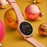 FOSSIL GEN 5E FTW6066 SMARTWATCH BLUSH SILICONE WOMEN'S WATCH