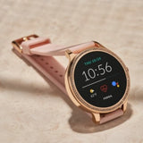 FOSSIL GEN 5E FTW6066 SMARTWATCH BLUSH SILICONE WOMEN'S WATCH