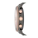 Fossil Smart Watch FTW6078 Gunmetal Stainless Steel Unisex Watch