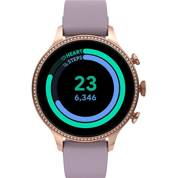 FOSSIL FTW6080 SILICONE STRAP WOMEN SMARTWATCH