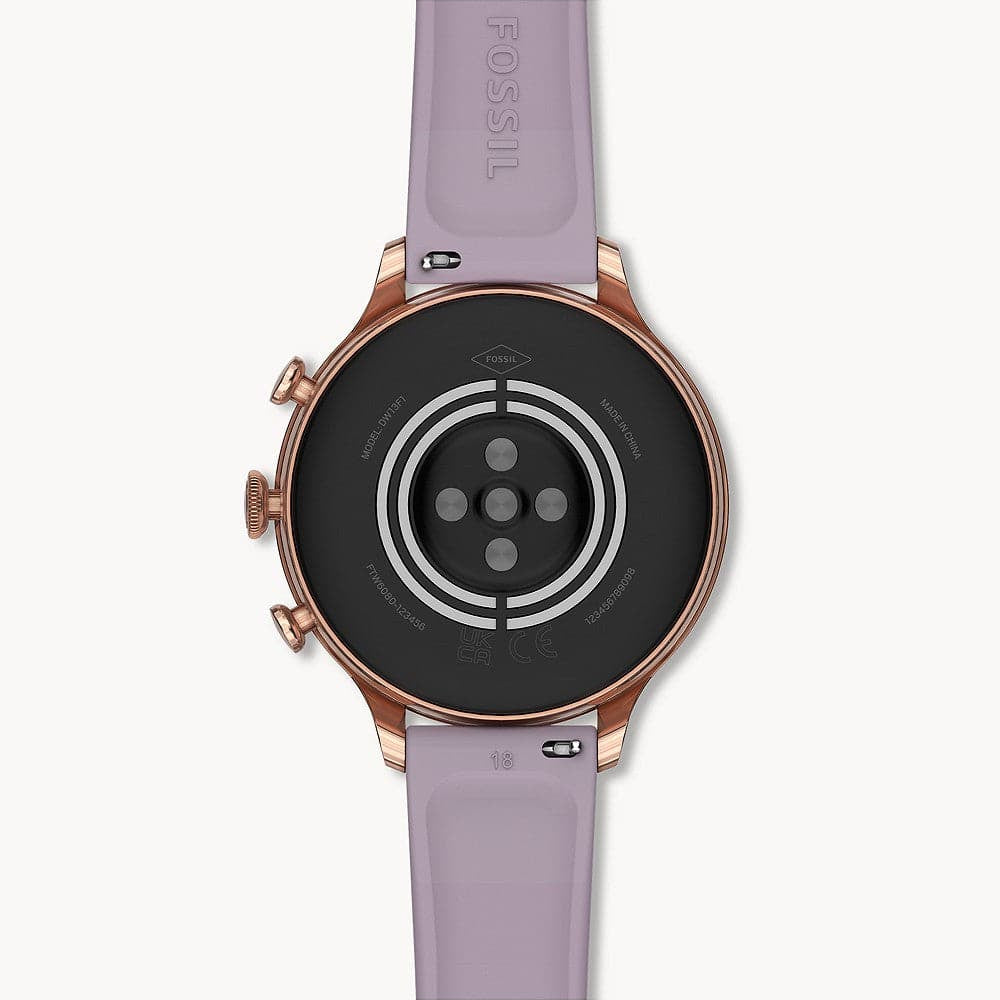 FOSSIL FTW6080 SILICONE STRAP WOMEN SMARTWATCH