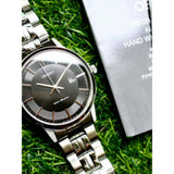 ORIENT FUNG8003B0 BLACK DIAL STAINLESS STEEL MEN'S WATCH