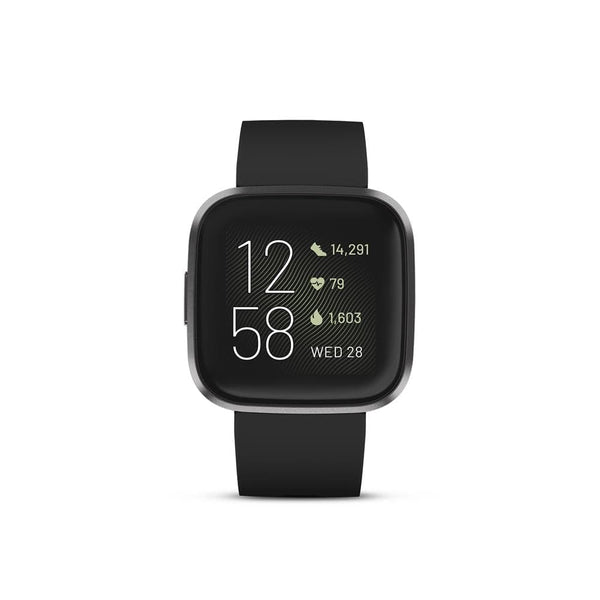 FITBIT VERSA 2 BLACK / CARBON FB507BKBK-FRCJK SILICONE SMARTWATCH