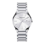 ARIES GOLD URBAN SILVER STAINLESS STEEL G 1005Z S-S MEN'S WATCH - H2 Hub Watches