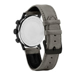ARIES GOLD URBAN JOURNEY G 1025 BK-GY GREY LEATHER STRAP MEN'S WATCH - H2 Hub Watches