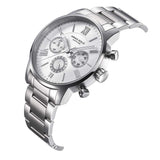 ARIES GOLD URBAN ETERNAL SILVER STAINLESS STEEL G 103 S-S MEN'S WATCH - H2 Hub Watches