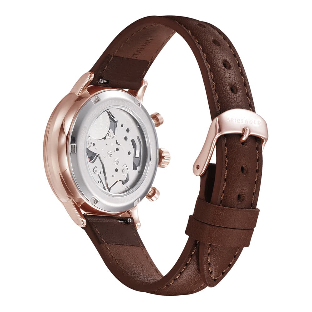ARIES GOLD VENTURER G 1033 RG-W CHRONOGRAPH MEN'S WATCH - H2 Hub Watches