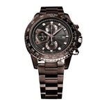 ARIES GOLD CHRONOGRAPH INSPIRE COFFEE STAINLESS STEEL G 7231 CF-CF MEN'S WATCH - H2 Hub Watches