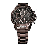 ARIES GOLD CHRONOGRAPH INSPIRE COFFEE STAINLESS STEEL G 7231 CF-CF MEN'S WATCH - H2 Hub Watches