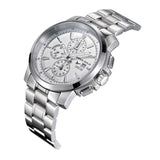 ARIES GOLD INSPIRE CONTENDER SILVER STAINLESS STEEL G 7301 S-SILVER MEN'S WATCH - H2 Hub Watches
