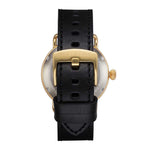 ARIES GOLD AUTOMATIC ROCKY LIMITED EDITION GOLD STAINLESS STEEL INVINCIBLE G 9013 G-BK LEATHER STRAP MEN'S WATCH - H2 Hub Watches
