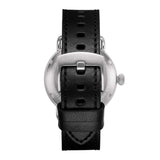 ARIES GOLD AUTOMATIC ROCKY LIMITED EDITION INVINCIBLE SILVER STAINLESS STEEL G 9013 S-W LEATHER STRAP MEN'S WATCH - H2 Hub Watches