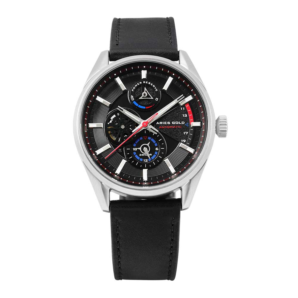 ARIES GOLD 500PCS LIMITED EDITION ROADSTER G 9021 S-BK MEN'S WATCH - H2 Hub Watches