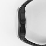 ARIES GOLD URBAN KENSINGTON BLACK STAINLESS STEEL G 101 BK-BKG LEATHER STRAP MEN'S WATCH - H2 Hub Watches