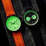 ARIES GOLD URBAN JOURNEY G 1025 BK-BEI BROWN LEATHER STRAP MEN'S WATCH - H2 Hub Watches