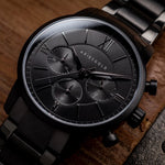 ARIES GOLD URBAN ETERNAL BLACK STAINLESS STEEL G 1027 BK-OUT MEN'S WATCH - H2 Hub Watches