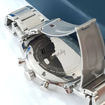 ARIES GOLD URBAN ETERNAL SILVER STAINLESS STEEL G 1027 S-BU MEN'S WATCH - H2 Hub Watches