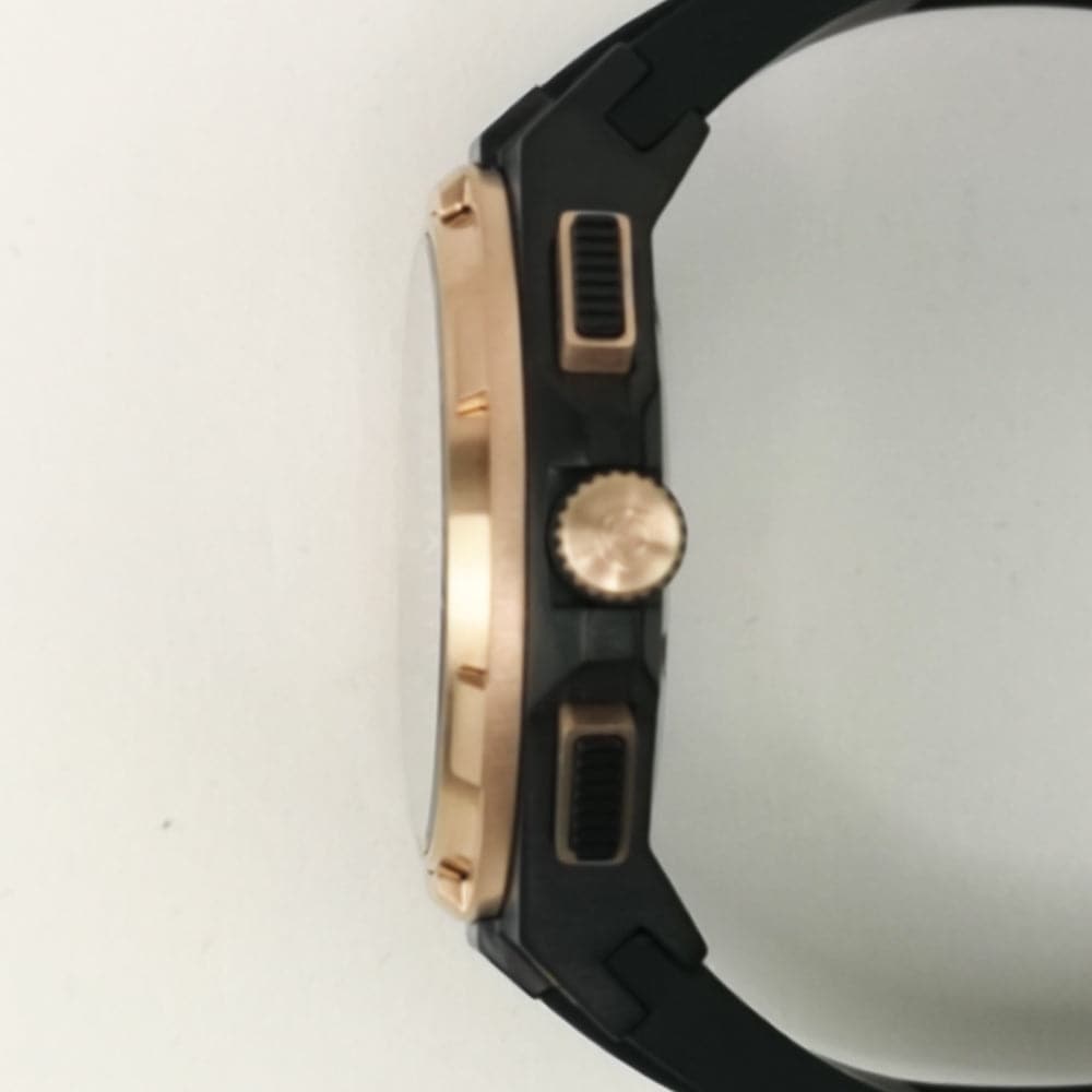 ARIES GOLD ANALOG LIGHTNING ROSE GOLD STAINLESS STEEL G 7016 BKRG-BKRG MEN'S WATCH - H2 Hub Watches