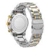 Aries Gold Champion 7020 G 7020 SG-SG Men Silver Dial Chronograph VR33 42mm Silver Stainless Steel Strap