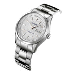 ARIES GOLD AUTOMATIC INFINUM PRESIDENT SILVER STAINLESS STEEL G 9004 S-W MEN'S WATCH - H2 Hub Watches