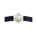 ARIES GOLD AUTOMATIC INFINUM EL TORO SILVER STAINLESS STEEL G 9005A S-S BLACK LEATHER STRAP MEN'S WATCH
