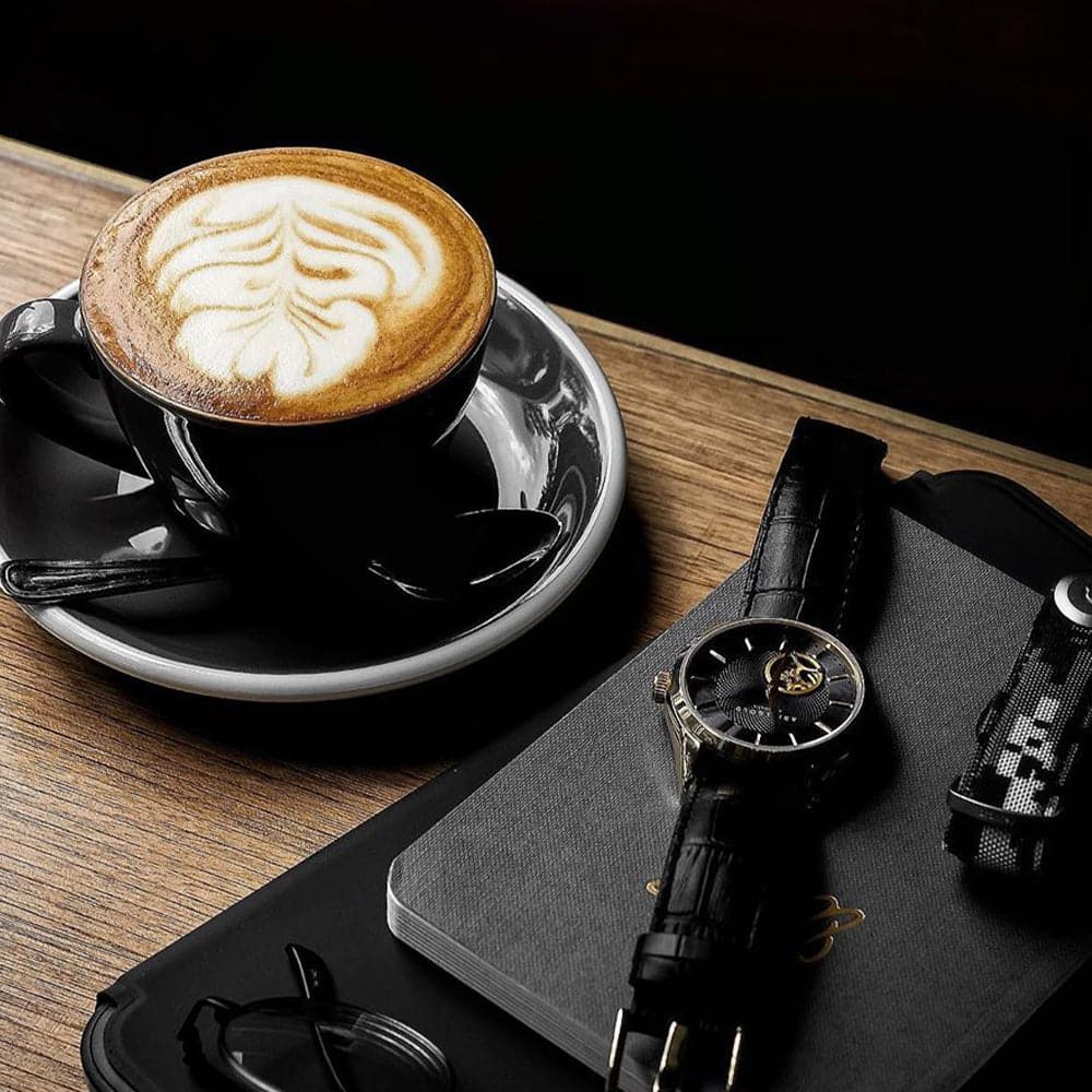 ARIES GOLD INSPIRA G 9022 G-BK MEN'S WATCH - H2 Hub Watches