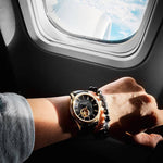 ARIES GOLD INSPIRA G 9022 G-BK MEN'S WATCH - H2 Hub Watches