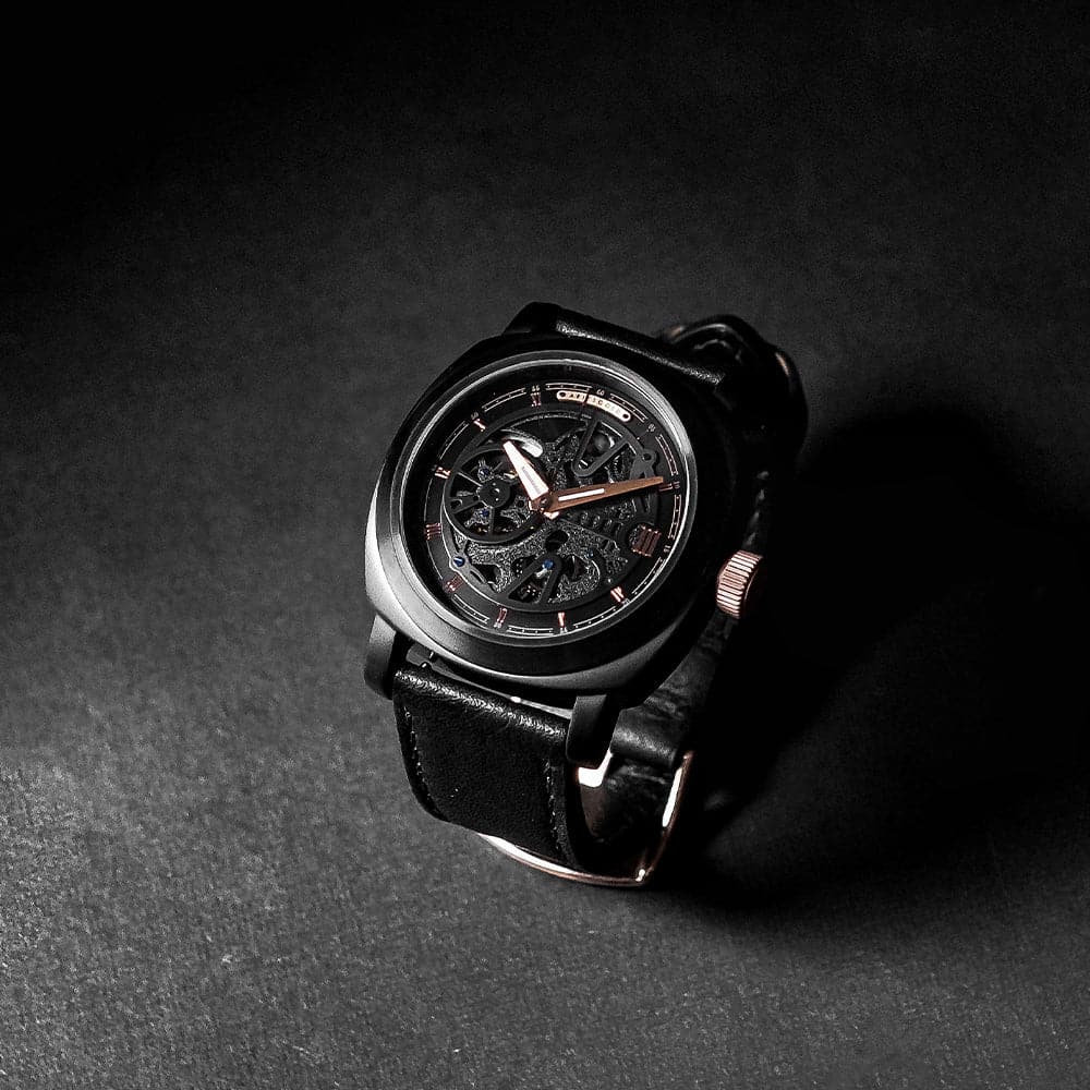 ARIES GOLD VANGUARD G 9025 BKRG-BKRG MEN'S WATCH - H2 Hub Watches