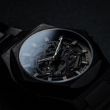 Aries Gold Voltamic Black Stainless Steel Strap Men Watch G 9031 BK-GN