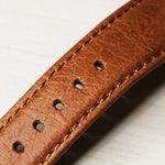 ARIES GOLD AUTOMATIC INSPIRE GAUNTLET VINTAGE ROSE GOLD STAINLESS STEEL G 903A RG-W ORANGE LEATHER STRAP MEN'S WATCH - H2 Hub Watches